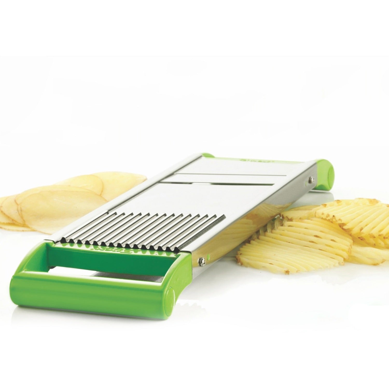 Apex Stainless Steel Vegetable Slicer (2-in-1) Apex Stainless Steel Vegetable Slicer (2-in-1)